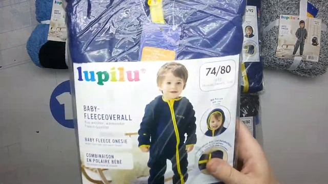 7798 Детский флис комбинезоны Lupilu 2 пак 2.8кг 15.95€/кг 8шт смотреть онлайн