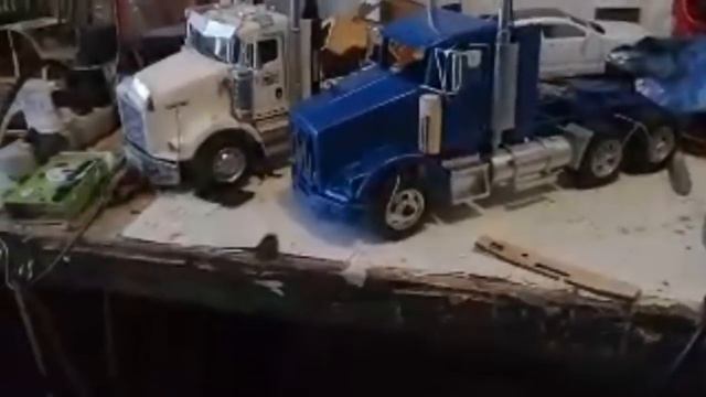 Procesos Camiónes en madera A Escala Kw T800 смотреть онлайн