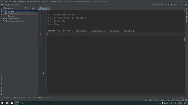 CREATING OUR CRYPTO INDEX смотреть онлайн