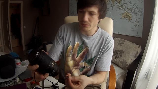 Делаем апгрейд объектива зеркальной фотокамеры. смотреть онлайн