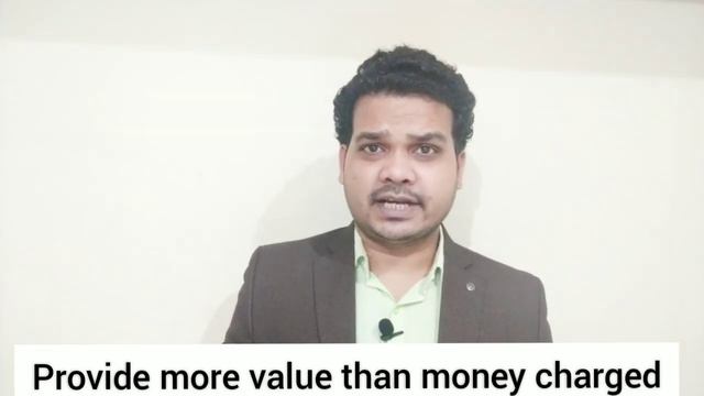 Provide More value than money charged смотреть онлайн