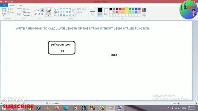 Write a Program to Count Length of The String Without Using STRLEN Function In C | String Length смотреть онлайн