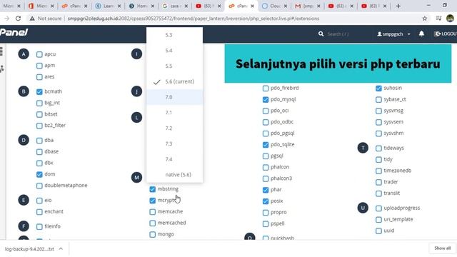 cara update PHP wordpress di cpanel mudah kurang dari 2 menit смотреть онлайн