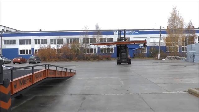 Проверка на прочность - краш-тест передвижной эстакады смотреть онлайн