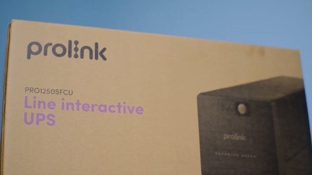 UNBOXING!! UPS Prolink PRO1201SFCU Super fast charging!! смотреть онлайн