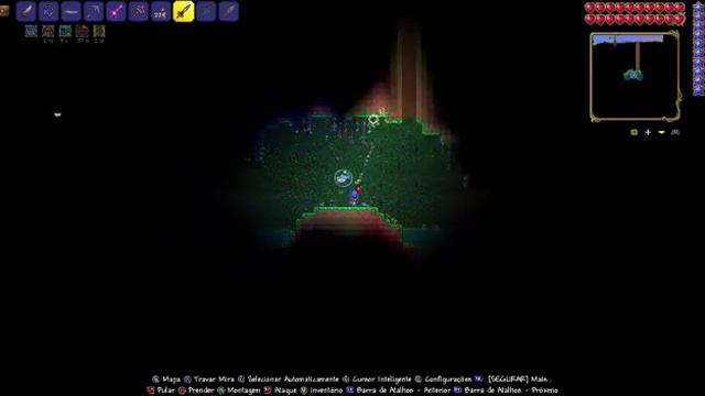 Finalmente ela é minha..espada encantada! - Terraria😍 смотреть онлайн