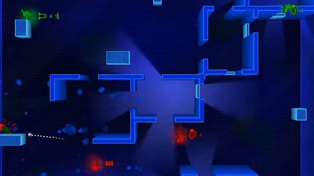 Frozen Synapse: QuadrAlien (green) vs EchoMasterMind (red) - Extermination смотреть онлайн