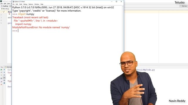 #28 Python Tutorial for Beginners | Why Numpy? Installing Numpy in Pycharm смотреть онлайн