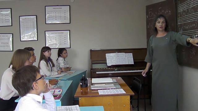 Открытый урок сольфеджио 5 класс. Пряничникова Ю. Л. смотреть онлайн