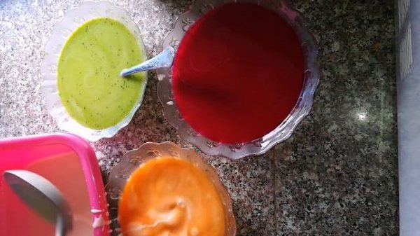 Разноцветные блины .Натуральные красители для блинов.Цветные блины