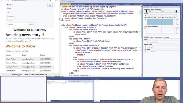 ASP.NET MVC 2-2-3 How to Add a Bootstrap Navbar to an ASP.NET Web Page смотреть онлайн