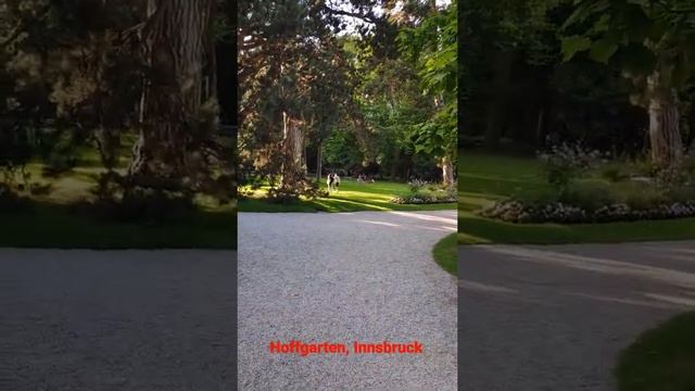 Hofgarten, Innsbruck, Austria смотреть онлайн