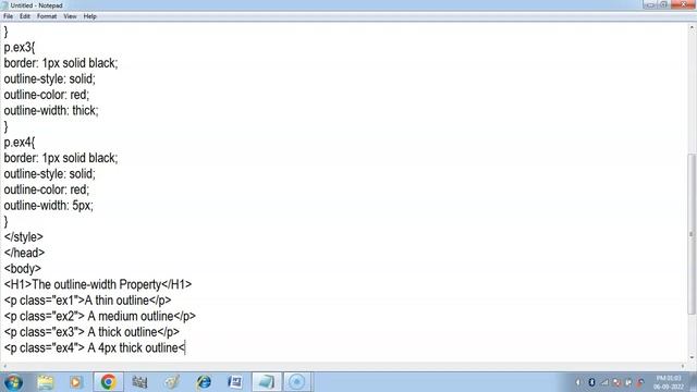 CSS Outline | outline-style | outline-color | outline-width | outline-offset | CSS Tutorial-9 смотреть онлайн