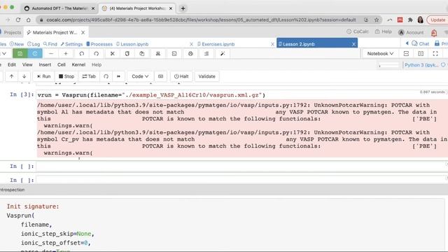 2021 MP Workshop – Automating DFT смотреть онлайн
