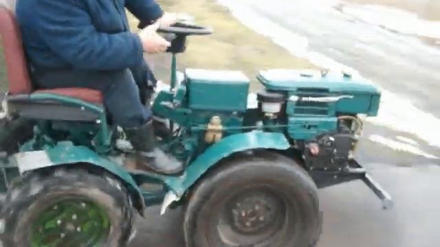 Трактор с мотоблока смотреть онлайн