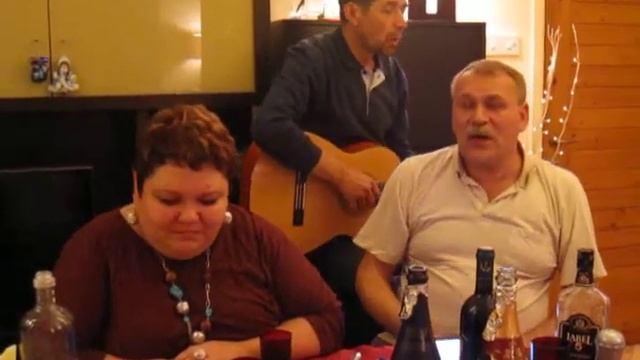 Новый Год-2012 у Маши и Сергея.Всё поём про коней...) смотреть онлайн