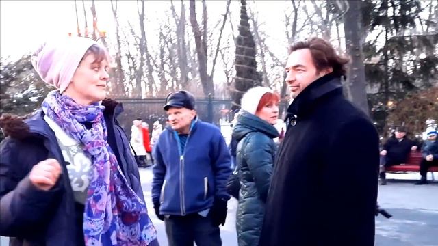 ДЕНЬ СВЯТОГО ВАЛЕНТИНА ВЕСНА?❤ ТАНЦЫ В ПАРКЕ ГОРЬКОГО смотреть онлайн