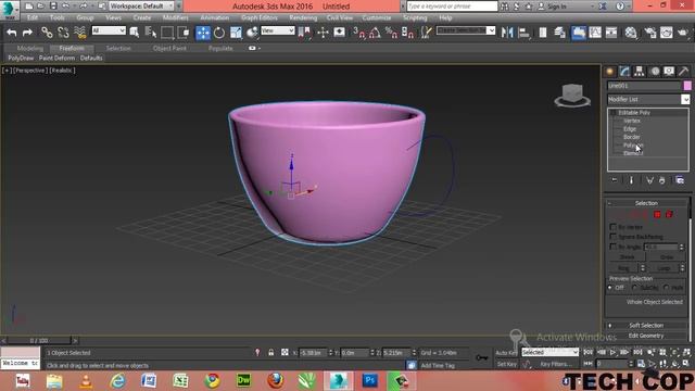 Coffee Cup - 3ds Max Modeling Tutorial смотреть онлайн