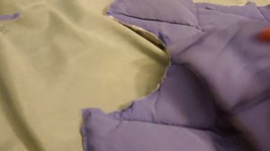 Шьём подушку из куртки.     04.11.2021.