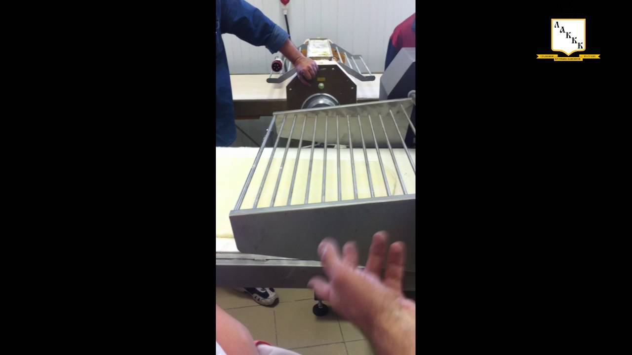 Тестораскатка МРСТ 650 ЛАККК. Дрожжевое тесто. смотреть онлайн