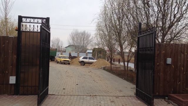 Установка автоматики SEGMENT на распашные ворота в с. Маяки смотреть онлайн