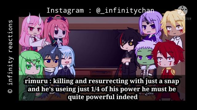 that time I got reincarnated as slime react to anos voildigoaid || infinity reactions смотреть онлайн