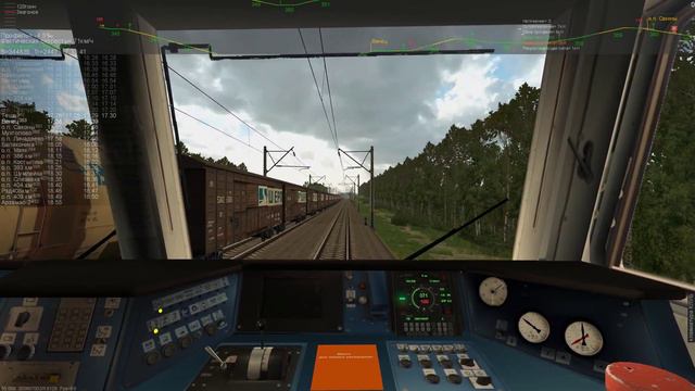 ZDSimulator.Пригородный электропоезд №6078 ЭД9м сообщением Муром-Арзамас по участку Вековка-Сергач смотреть онлайн