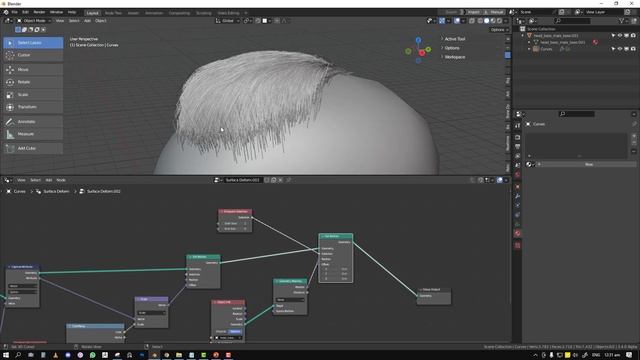 Blender 3.3 - New Hair System! смотреть онлайн