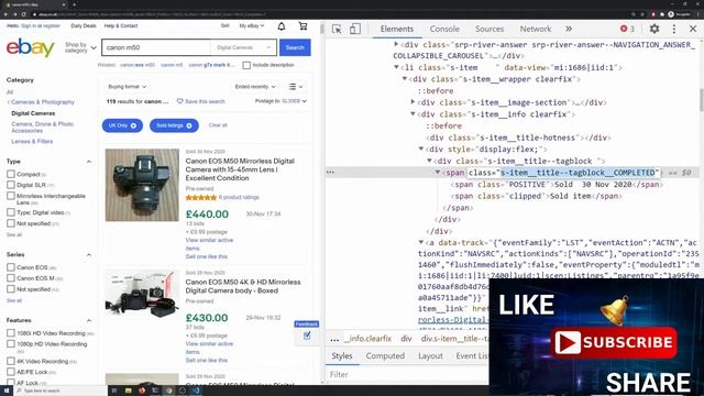 eBay Price Tracking with Python using Beautifulsoup and HTML Requests смотреть онлайн