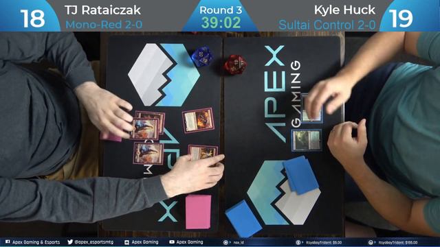 Mono Red Aggro vs Sultai Control | Weekly Pioneer | Round 3 | Paper MTG смотреть онлайн