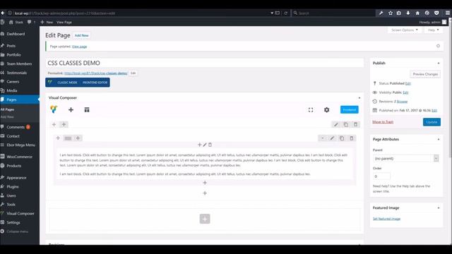 Stack WordPress Theme - Special Section CSS Classes Overview смотреть онлайн