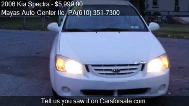 2006 Kia Spectra EX 4dr Sedan (2L I4 5M) for sale in Allento смотреть онлайн