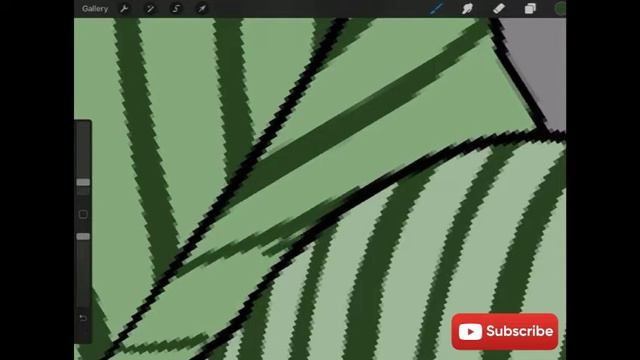 Drawing Plant | Calathea Orbifolia | смотреть онлайн