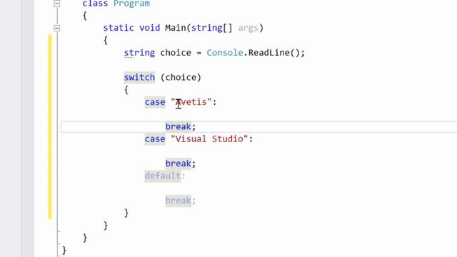 Learn How To Program In C# Part 4 - Switch Statement смотреть онлайн