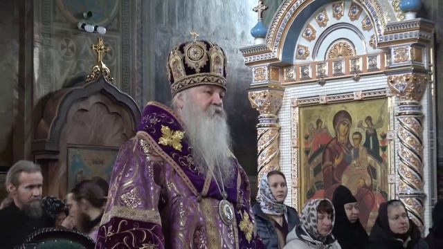 Литургия Преждеосвященных Даров_Задонский монастырь смотреть онлайн