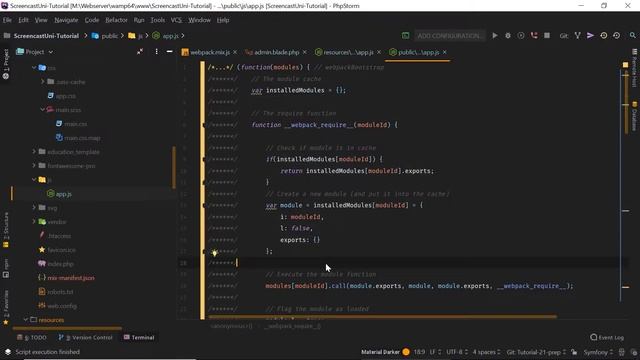 [Laravel 5.7 deutsch] 21-Vue JS Tag-Komponenten (Teil 1/2) смотреть онлайн