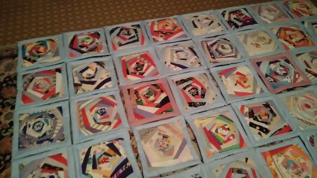 Patchwork Шью лоскутное ОДЕЯЛО из мелких лоскутов смотреть онлайн