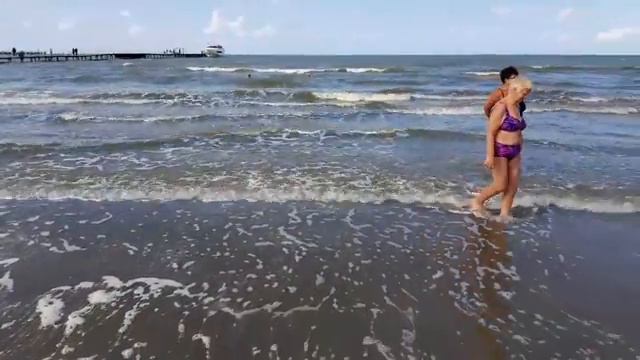 АНАПА 27.09.2021 - ЦЕНТРАЛЬНЫЙ ПЛЯЖ. Погода, море. смотреть онлайн