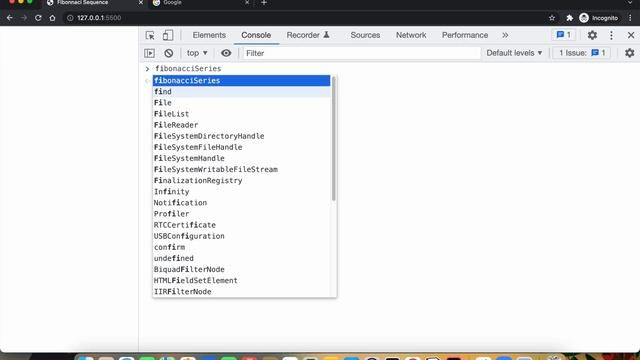 Fibonacci Series in Javascript смотреть онлайн