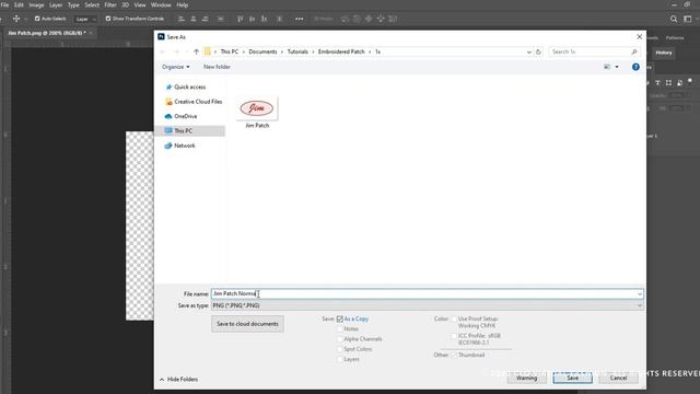 How to Create an Embroidered Patch смотреть онлайн