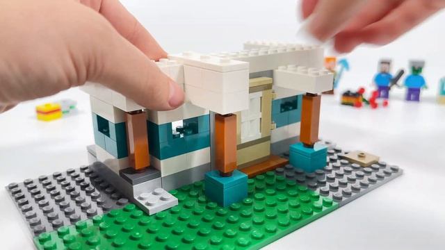 LEGO MINECRAFT 2023 The Crafting Box 4.0? I'm building a Cat House [ASMR] смотреть онлайн