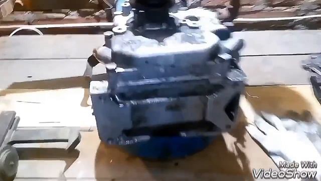 Мотоблок " Нева" МБ-1 с двигателем ДМ-1. Сборка из кучи запчастей. Часть первая. смотреть онлайн