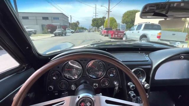 1967 Chevrolet Corvette Sting Ray 427/435 Coupe - Goodwood Green - Video смотреть онлайн