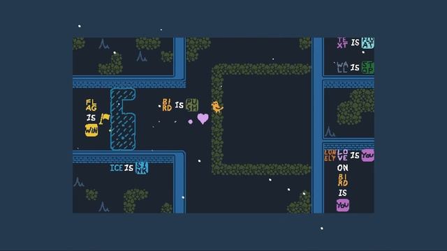 Baba Is You - Level Mountain 2 - Love At First Sight (Solution) смотреть онлайн