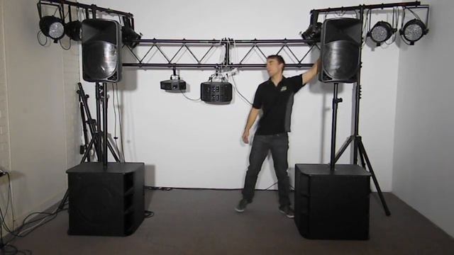 PA system with subs - Bands and DJ's смотреть онлайн