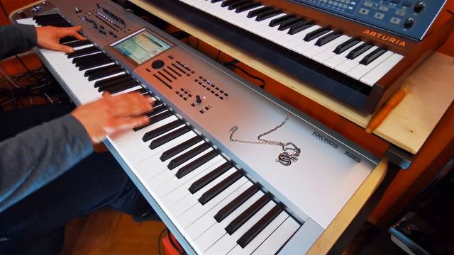 Korg Kronos Titanium FM like Vangelis смотреть онлайн