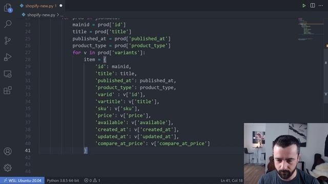 Web Scraping Project: Save Shopify Products to Database смотреть онлайн