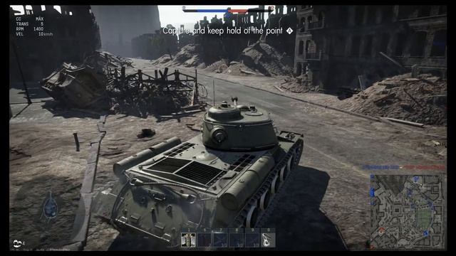 War Thunder - Advance to the Rhine - T34-85 + IS2 #5 смотреть онлайн