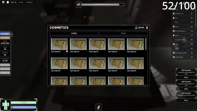 Opening 100 Skin Cases (Criminality) смотреть онлайн