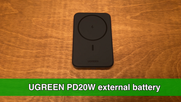 Magicsafe от популярного бренда! Новинка UGREEN! Магнитный двойной внешний аккумулятор PB561